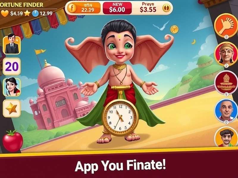 Fortune Finder India Game Screenshot